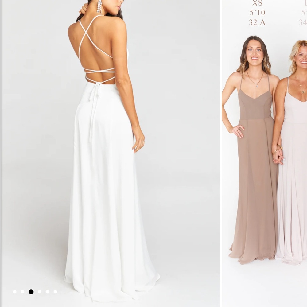 Ivory gown